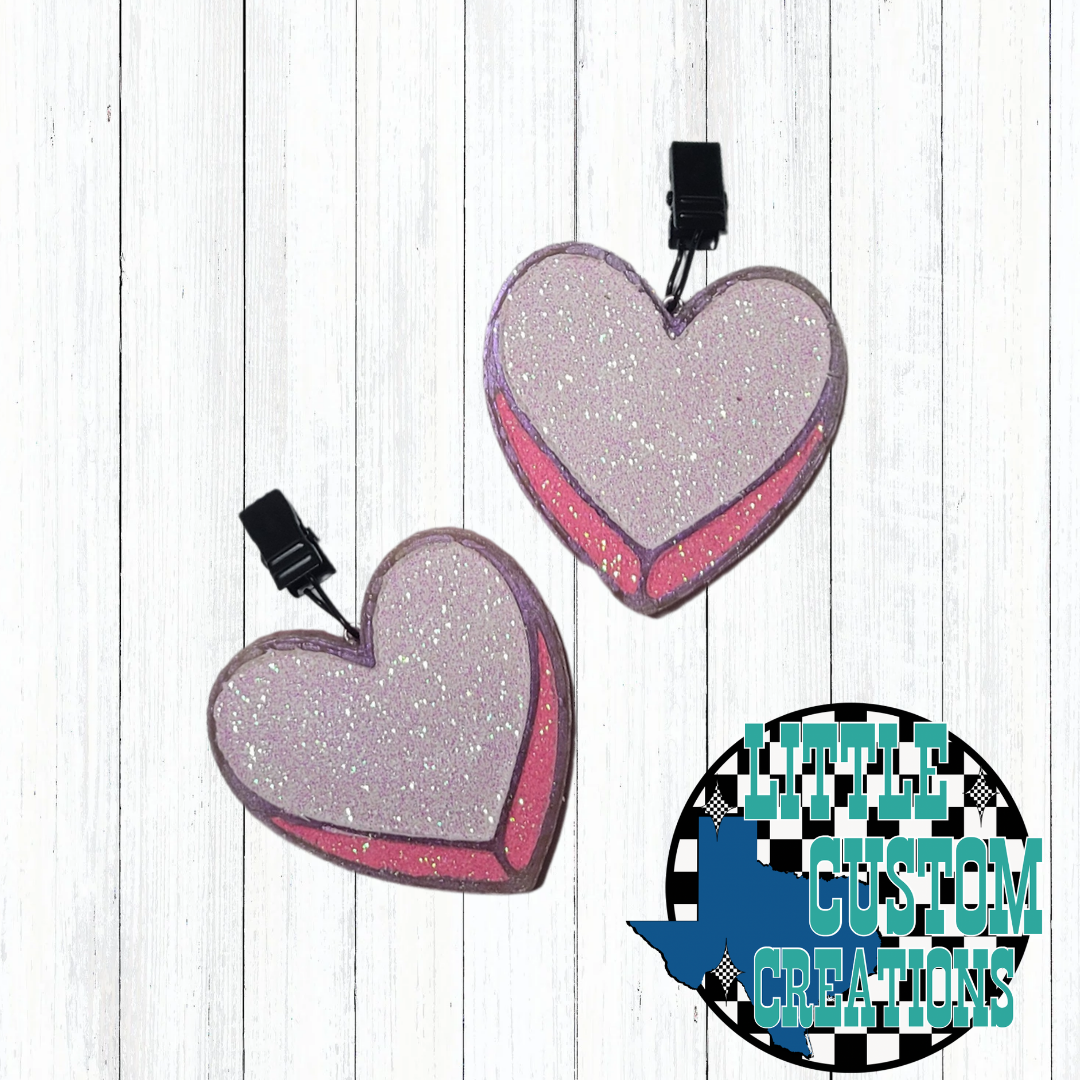 Hearts vent clips