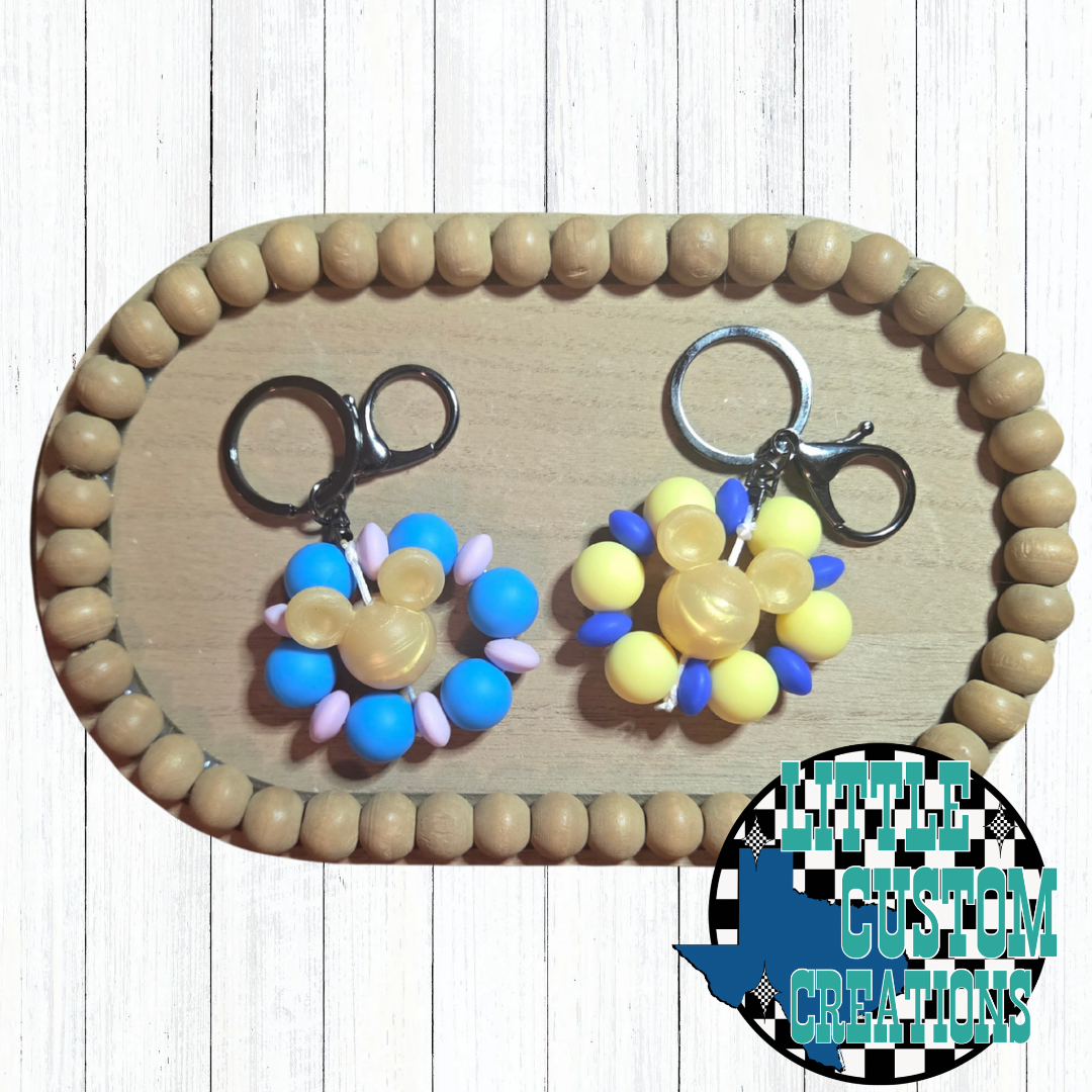 Beaded Ready to Ship Keychains