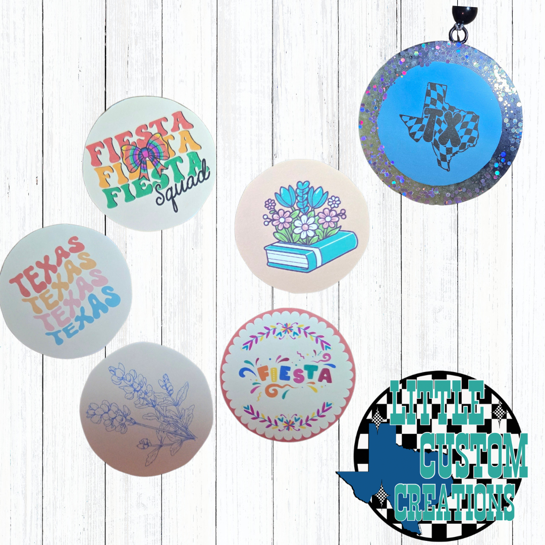 Battle of The Floweres Cardstock rounds