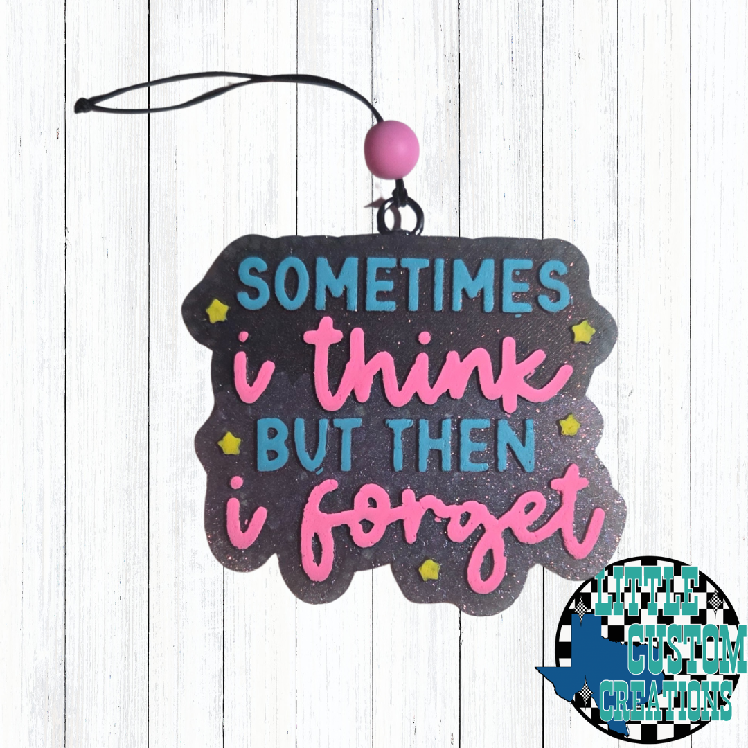 Sometimes...but then I forget