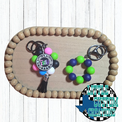 Beaded Ready to Ship Keychains