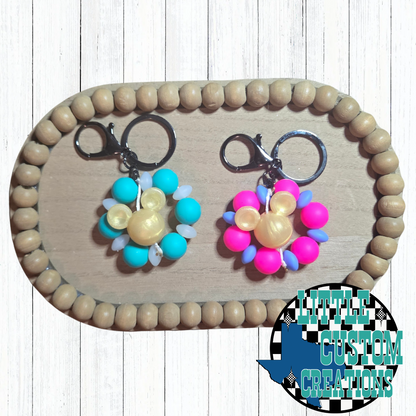 Beaded Ready to Ship Keychains