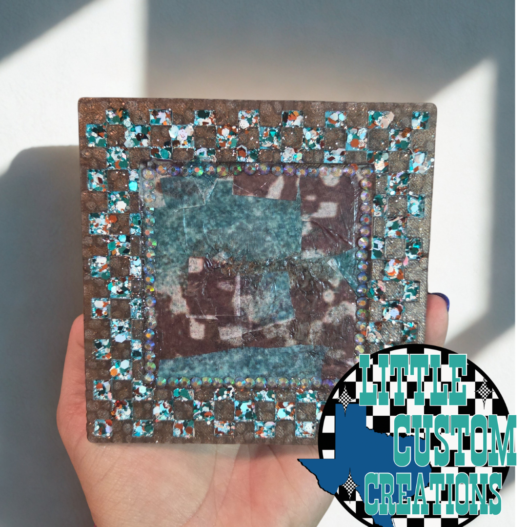 Square Check Cardstock