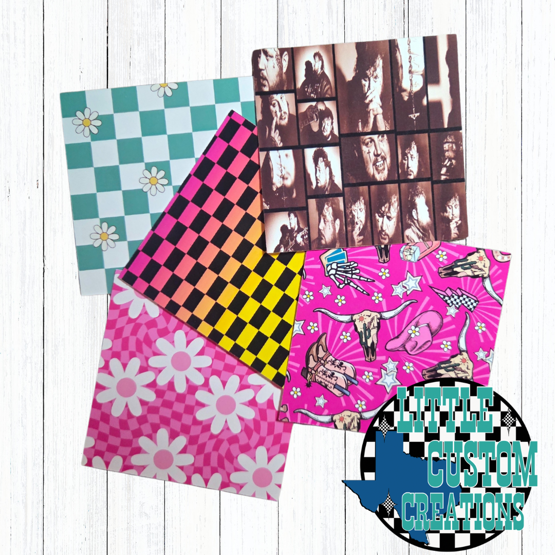 Square Check Cardstock